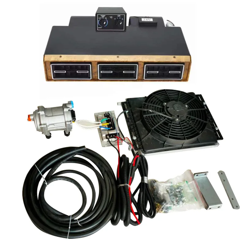 

Auto air conditioner system 12v under dash compressor with high quality