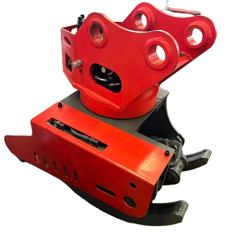 WIGON Factory Price Conversion Clamp Saw Grabber Forestry Logging Automatic Multi-function Rotary Hydraulic Hooker Clamp Saw