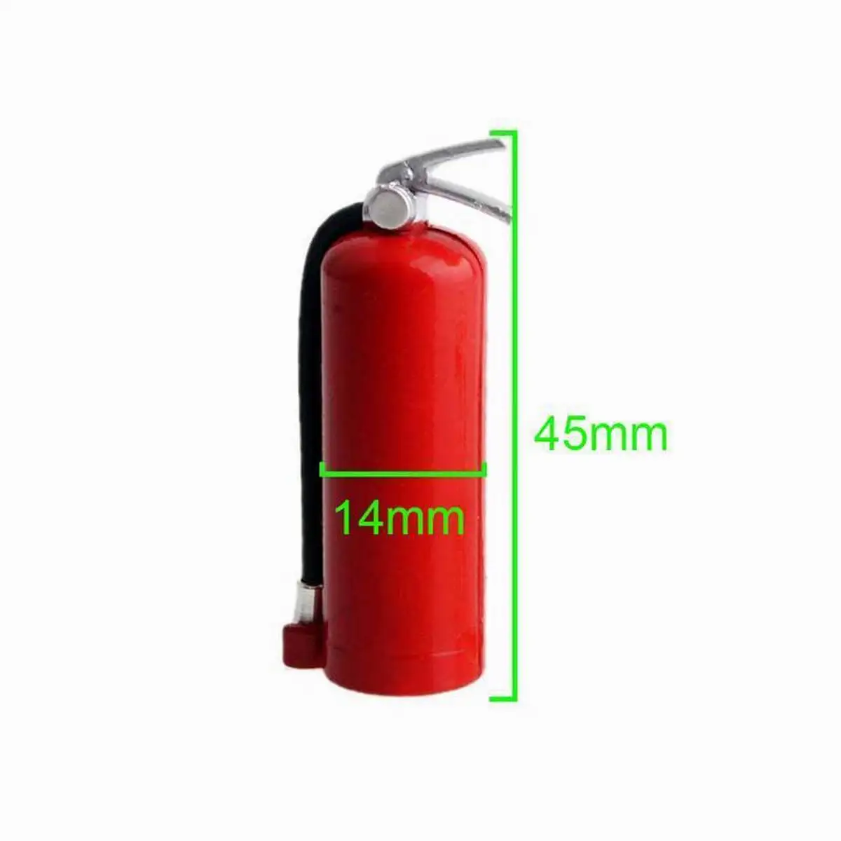 1:8 1/10 Fire Extinguisher Decorative for Axial SCX10 RC4WD CC01 HSP RC Rock Crawler Car Toy Simulation Parts