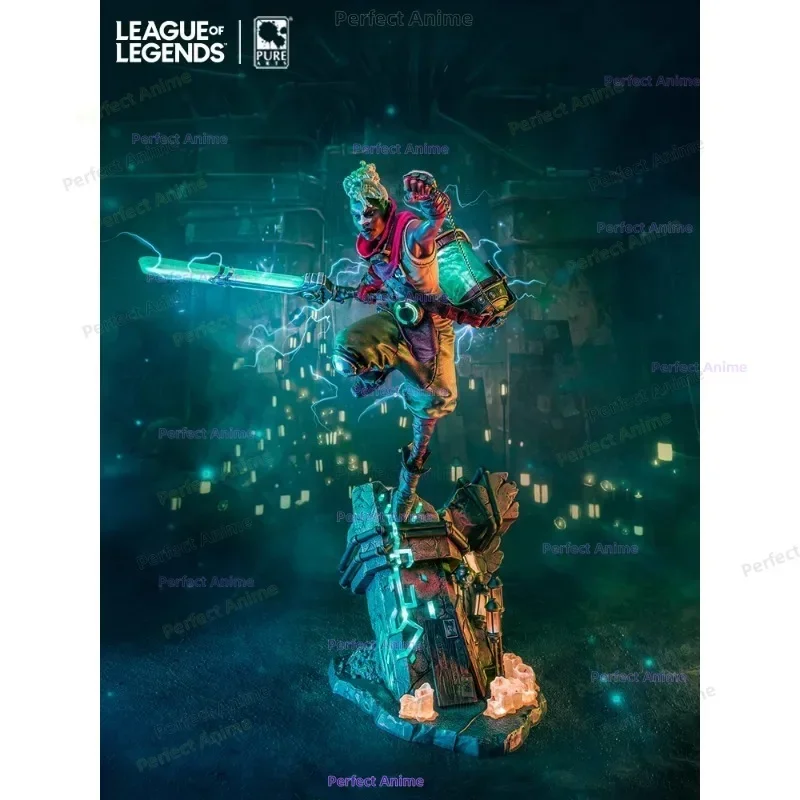 League of Legends PureArts Co-branded Ekko 1/4 Scale Sculpture Large Doll Ornaments