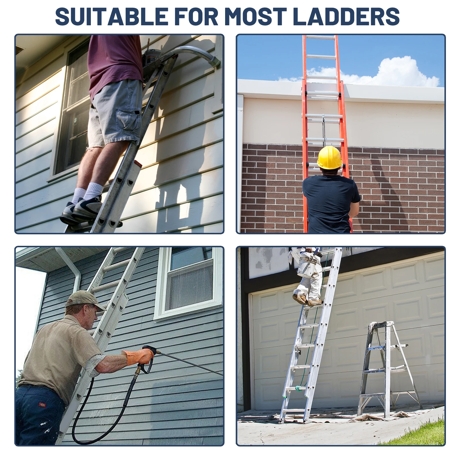 Pinces de Toit en Échelle en Acier pour Voiture Serrures T1, Facile à Installer, Flexibles à Utiliser