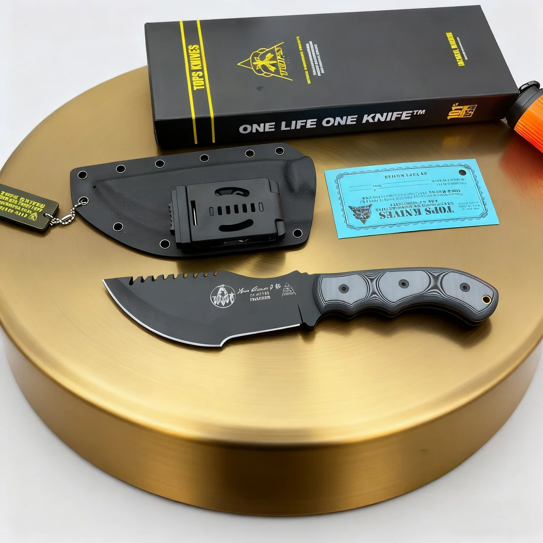 Novo TOPS Tracker 2026 - Faca  - Bushcraft Knife Fixed avaliação e preço
