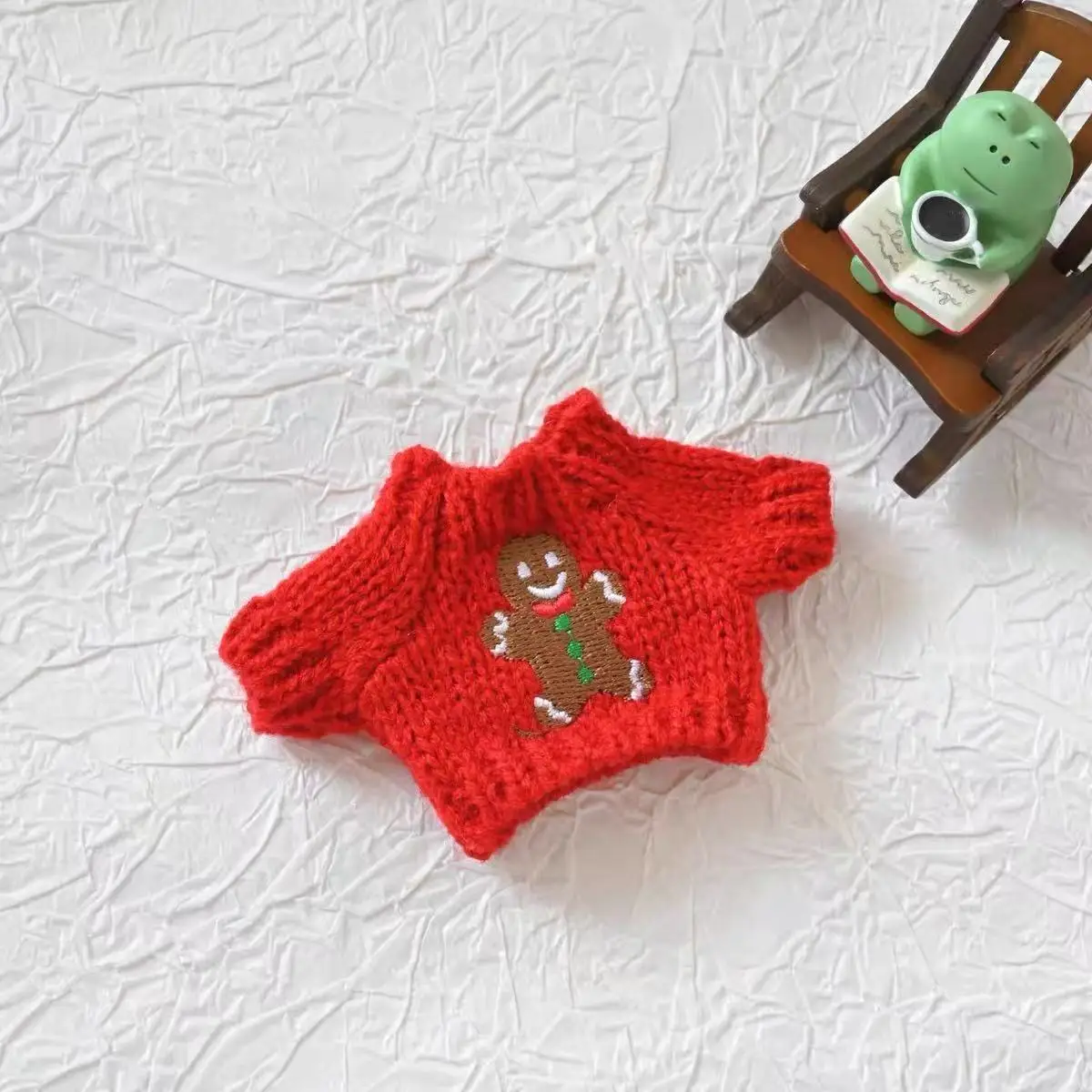 

For Korea Kpop Exo 3.0 Labubu clothes Christmas Clothing Labubu Doll Clothing Cute Fashion Set Doll Accessories