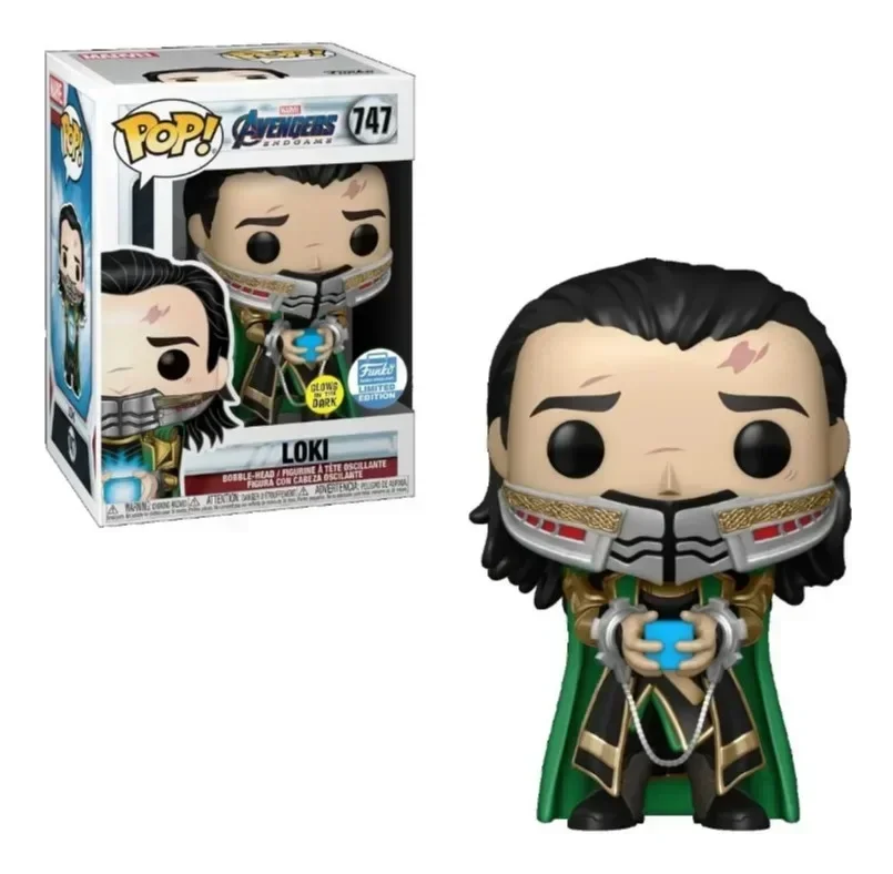 FUNKO Studios Локи 747 #   Светится в темноте 901. #   ALLIGOTAR LOKI игрушки с качающейся головкой, виниловые фигурки, подарки из ПВХ, игрушки