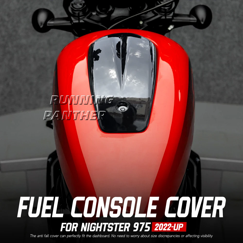 For Harley Nightster 975 RH975 S 2022 2023 2024 Air Scoop Gloss Black Dash Fuel Console Gas Tank Cover Motorcycle Accessories