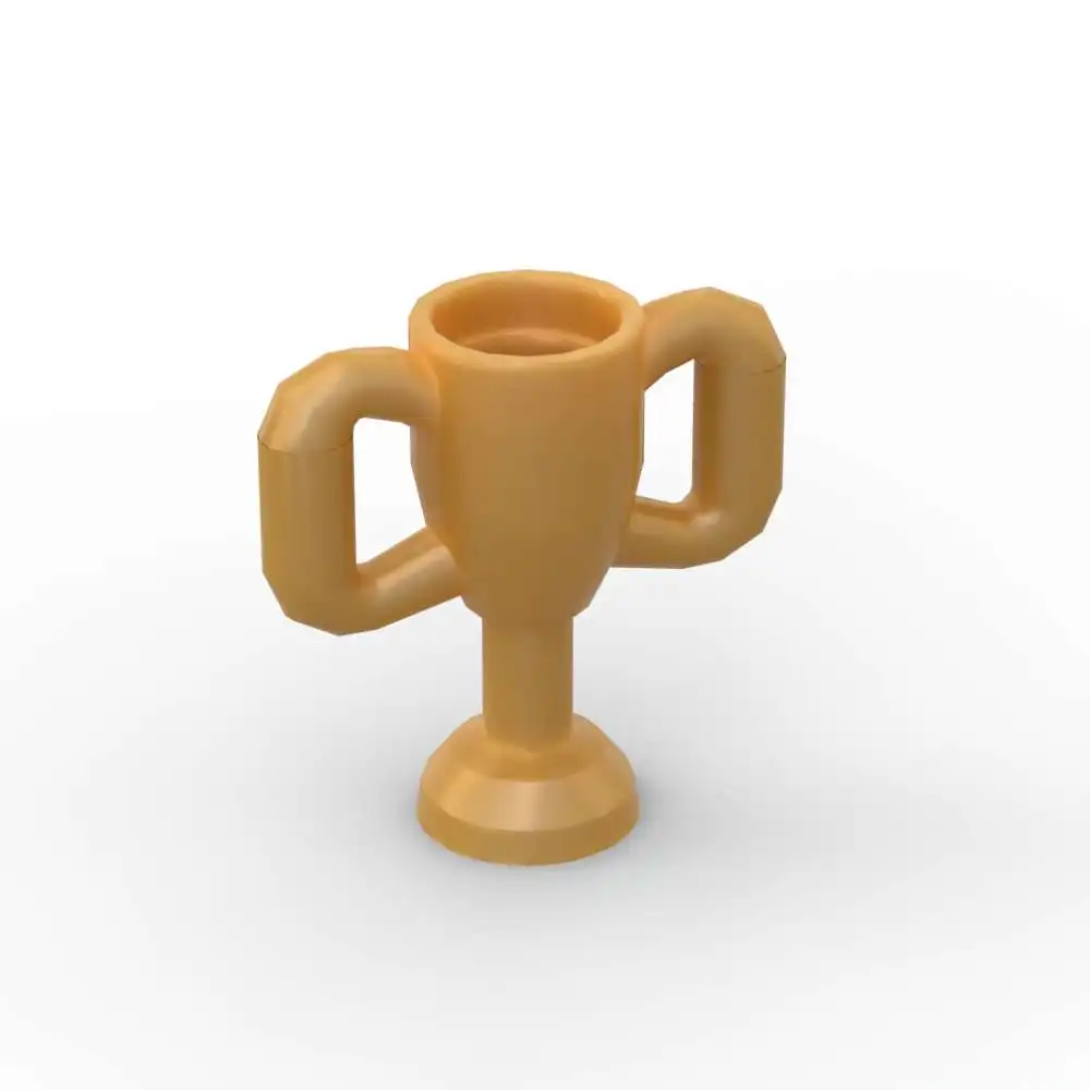 

MOC 10PCS Part Bricks 10172 Small Trophy Building Blocks Set Stage Champions Cup Particle Puzzle DIY Toy Children Birthday Gifts