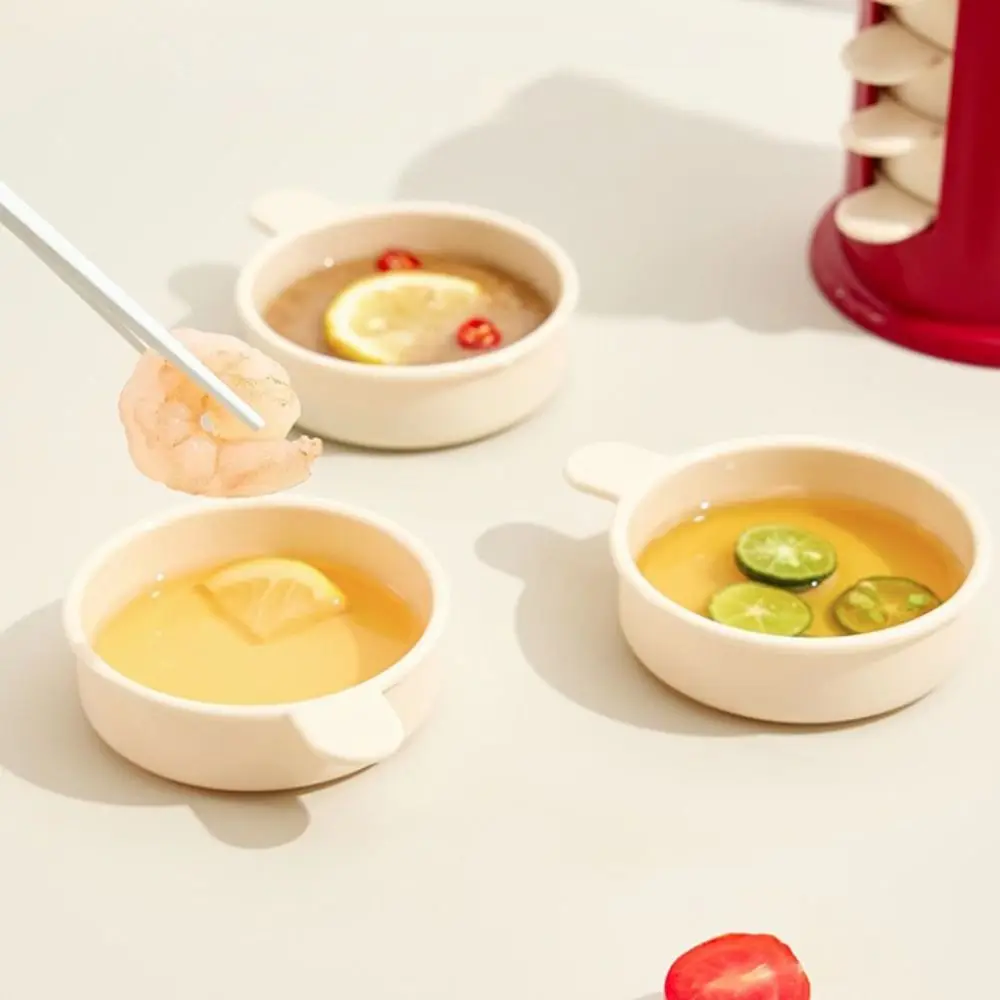 Vajilla para el hogar, postbox de dopamina, juego de platos para salsa de plástico con tarro de almacenamiento, plato para condimentos, plato para pepinillos a prueba de polvo, salsas de soja