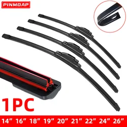 1PC car windshield front wiper blade  J-hook universal rubber automotive parts14