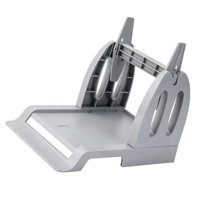 Label Holder External Roll for Desktop Barcode Label Printer Adjustment Space Saving Label Barcode Printer Stand
