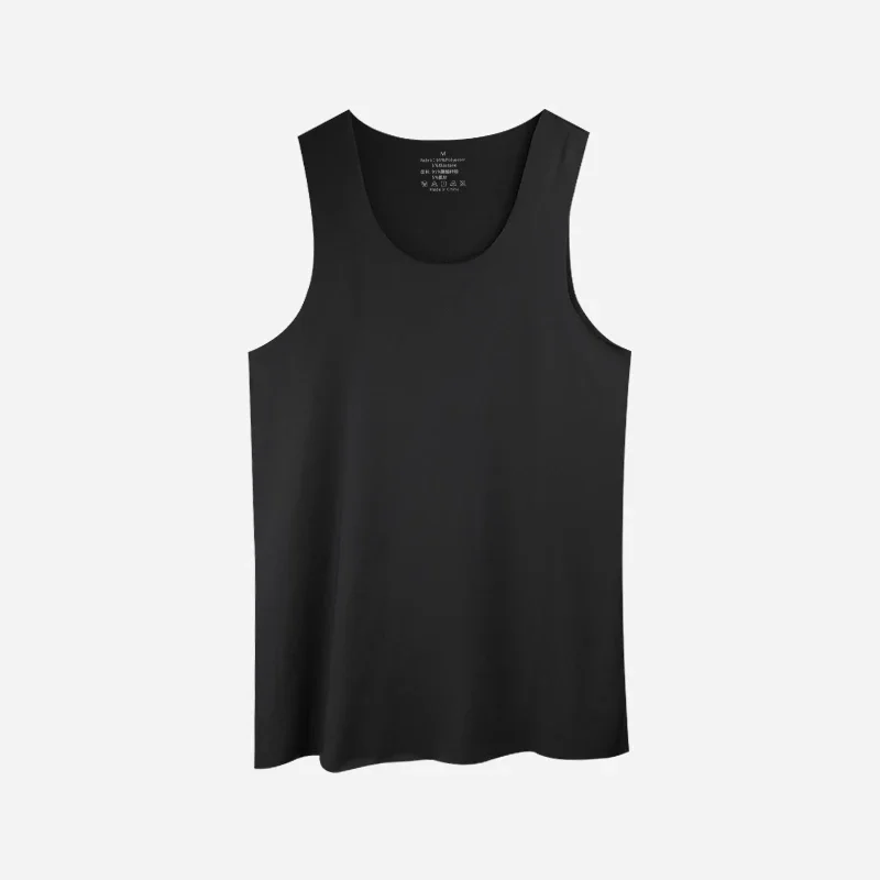 

5PCS Men's thin vest with a U-neck. It's in a European and American style, available in large sizes. This seamless base layer sh