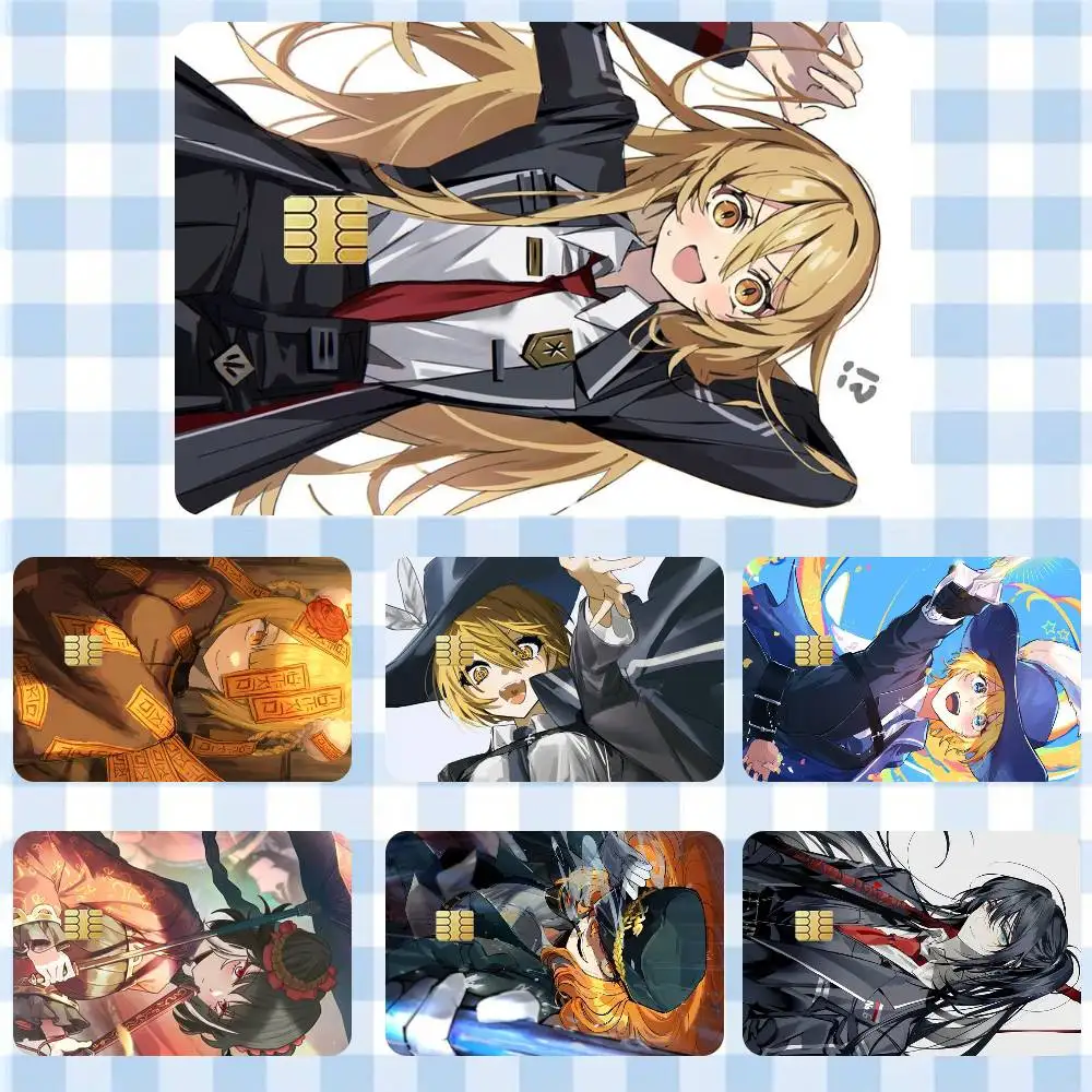 

limbus company G-Game Sticker Film Tape Skin for Credit Card Debit Card Cartoon Waterproof Stickers