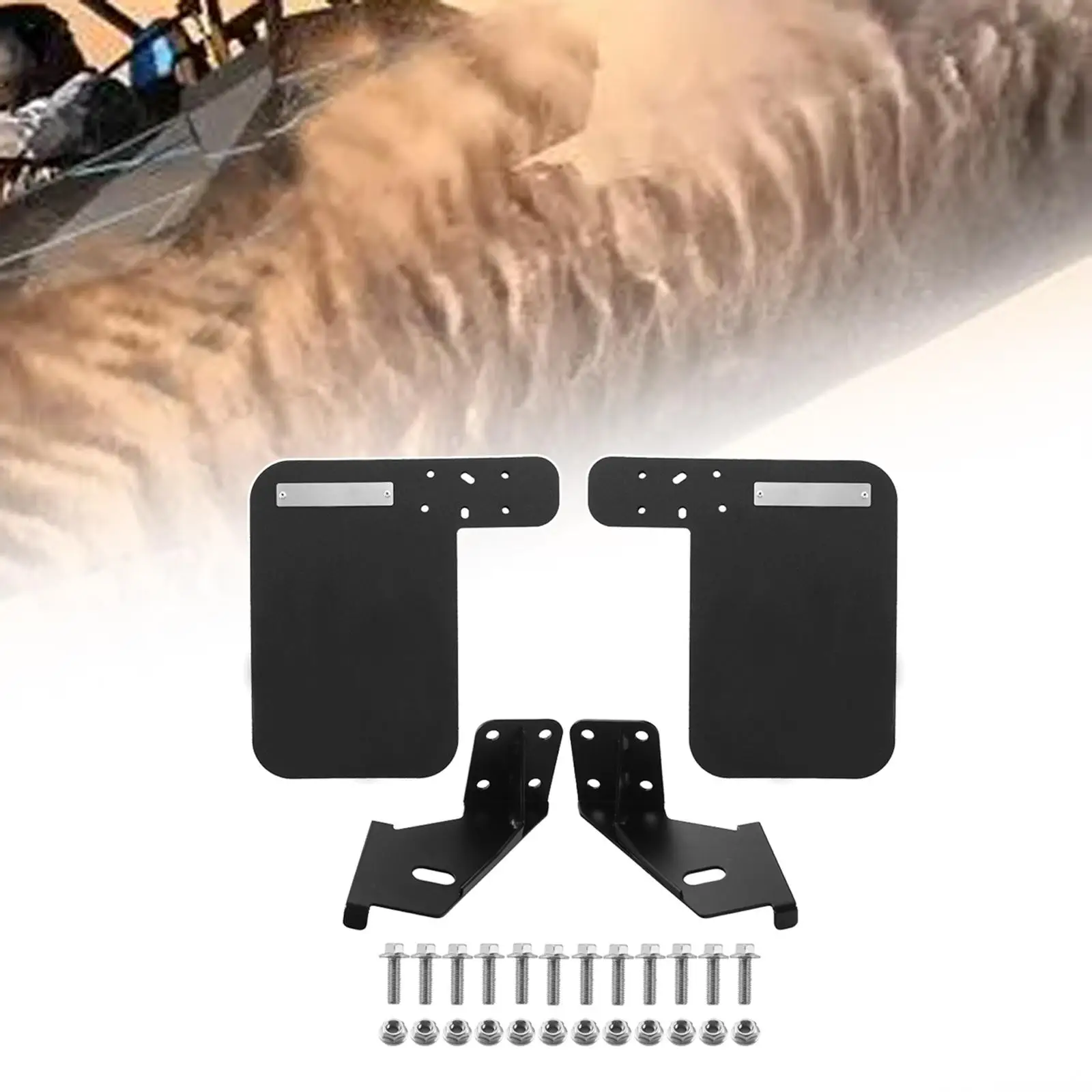 Rear Trailing Arm Guards Mud Flaps Splash Guards Spare Parts Practical