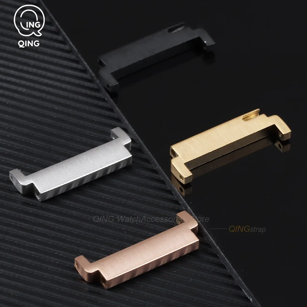 1Pair WatchStrap Stainless Steel Adapter Accessories 18mm To 20/22mm,20mm To 18/20/22mm,22mm Quick Release Pins Watch Connectors