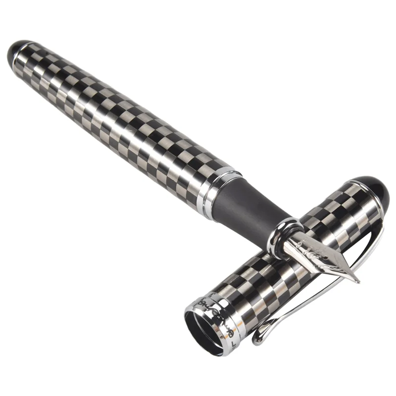 

Перьевая ручка Jinhao X750 с шахматной доской и средним тонким наконечником для офиса и бизнеса
