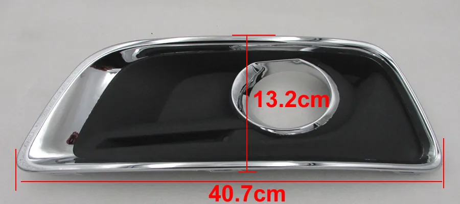 For Chevrolet Malibu 2012 2013 2014 2015 Front Fog Lamp Frame Anti Fog Lamp Cover Front Bar Grille Decorative Cover