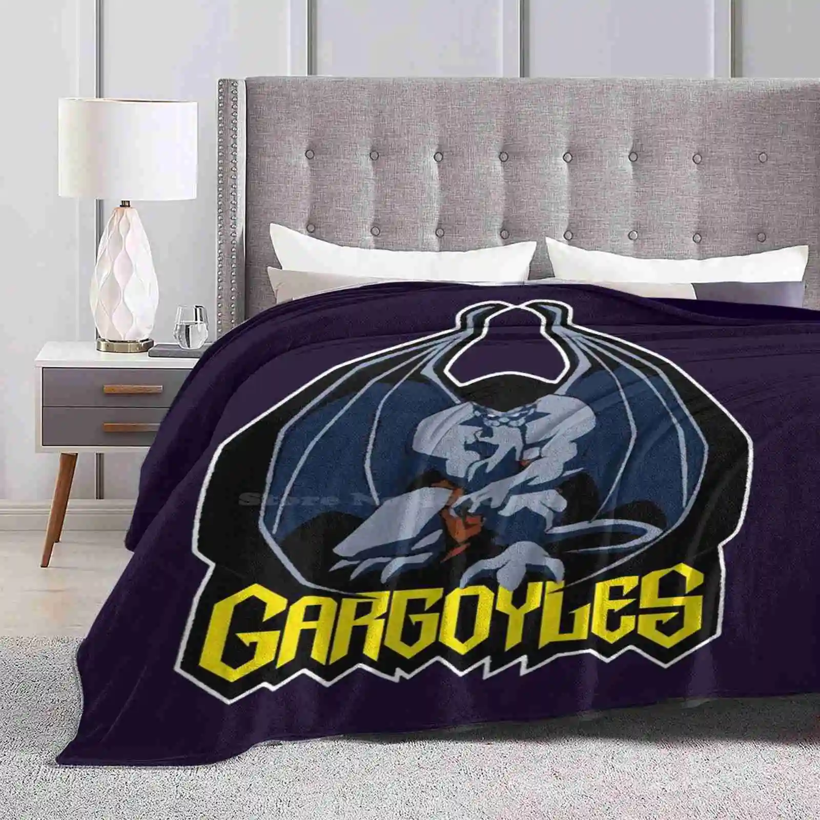 Gargoyles ( Goliath ) Four Seasons Comfortable Warm Soft Throw Blanket Gargoyles Goliath Lexington Jack Danforth Angela