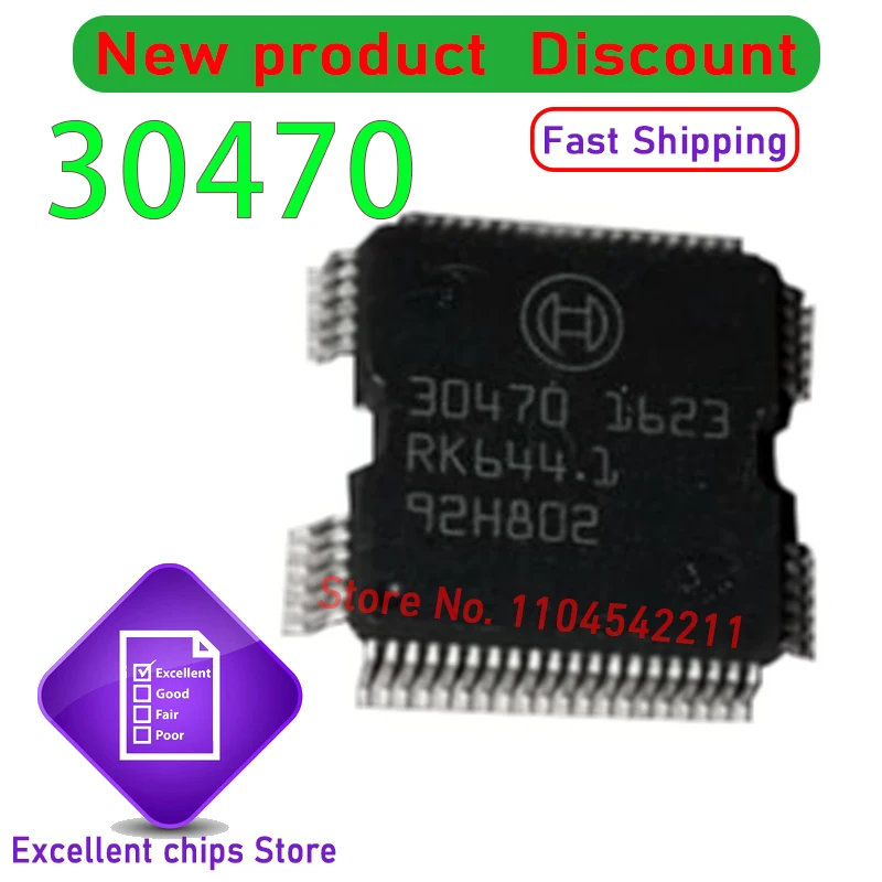 

(5-10piece) 100% New 30470 QFP64 Chipset
