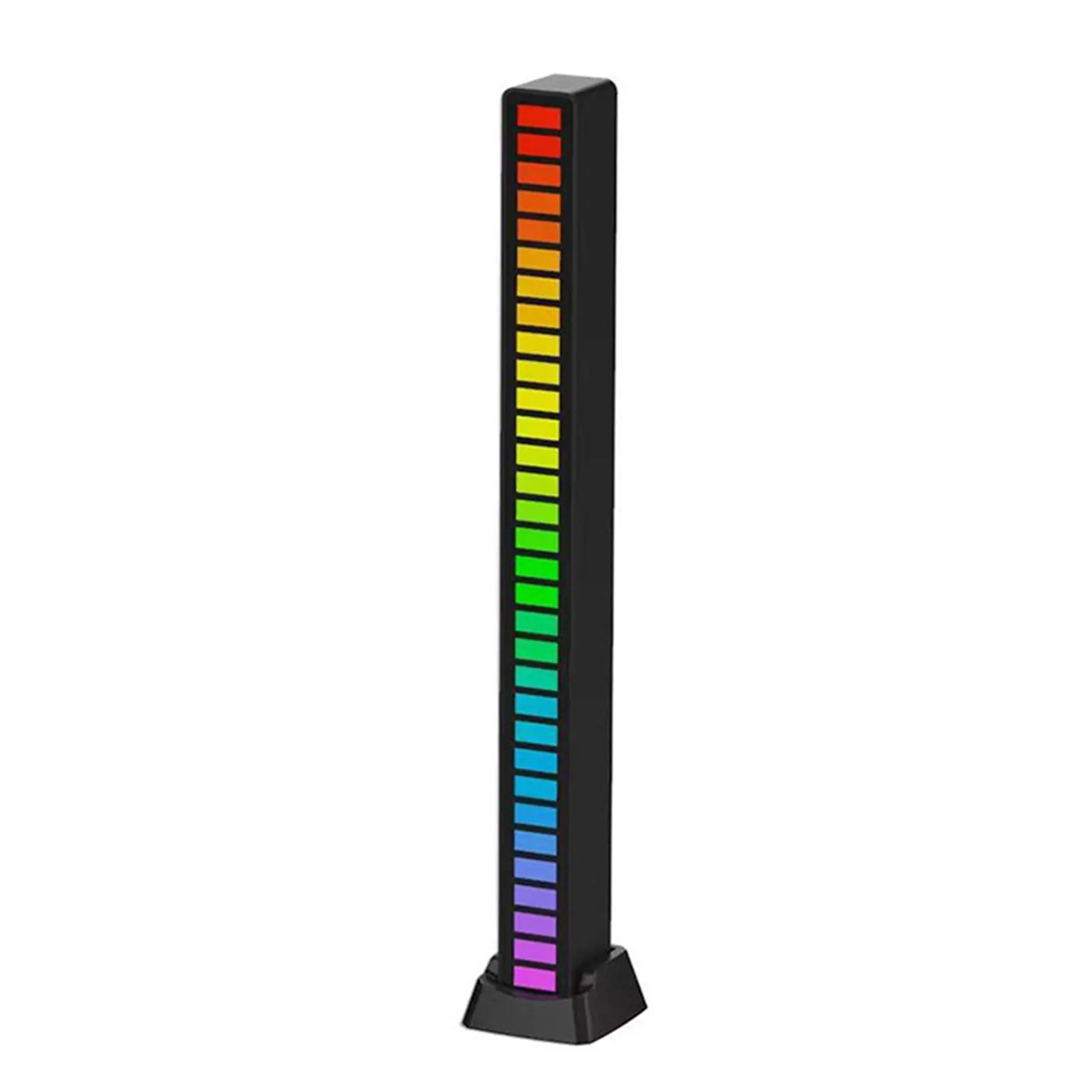 Carro novidade festa decoração de casa romântico data ritmo base sensível adesivo controle som rgb ambiente desktop barra luz led jogos