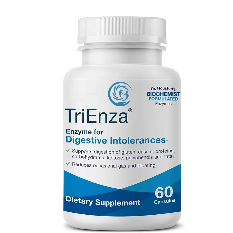 TriEnza - a broad-spectrum enzyme for digesting intolerance - supports digestion of proteins, carbohydrates, and phenols