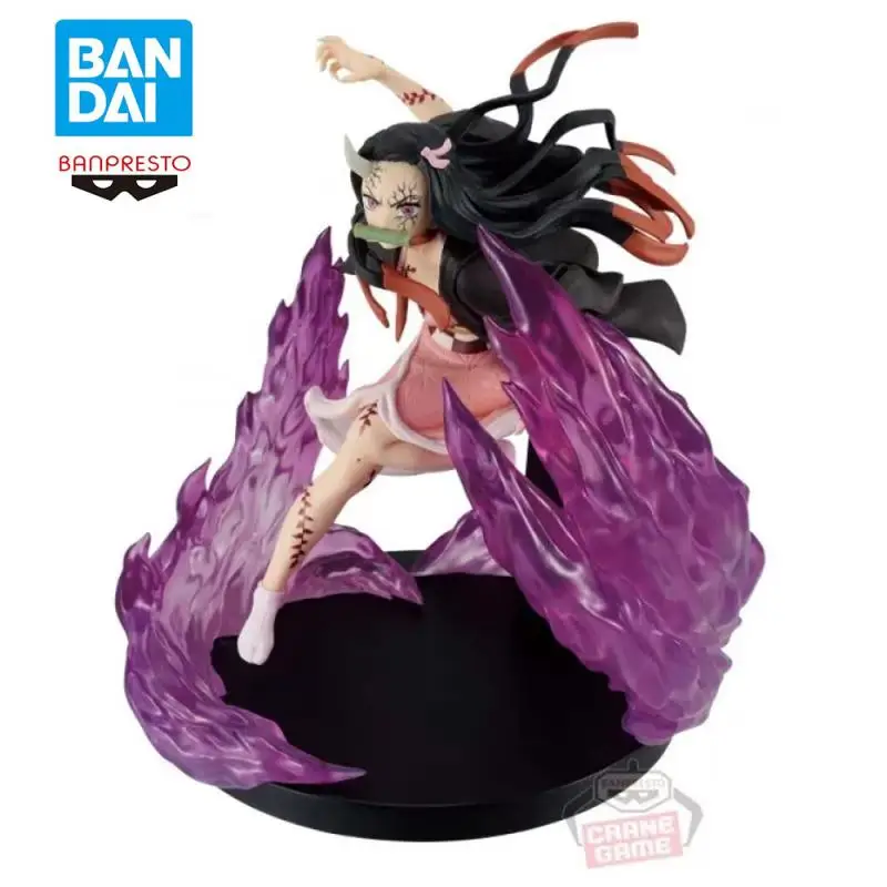 Original Bandai Banpresto One Piece Blade of Demon Destruction Vibration Stars Kamado Nezuko Kamado Tanjirou Decoration Toy