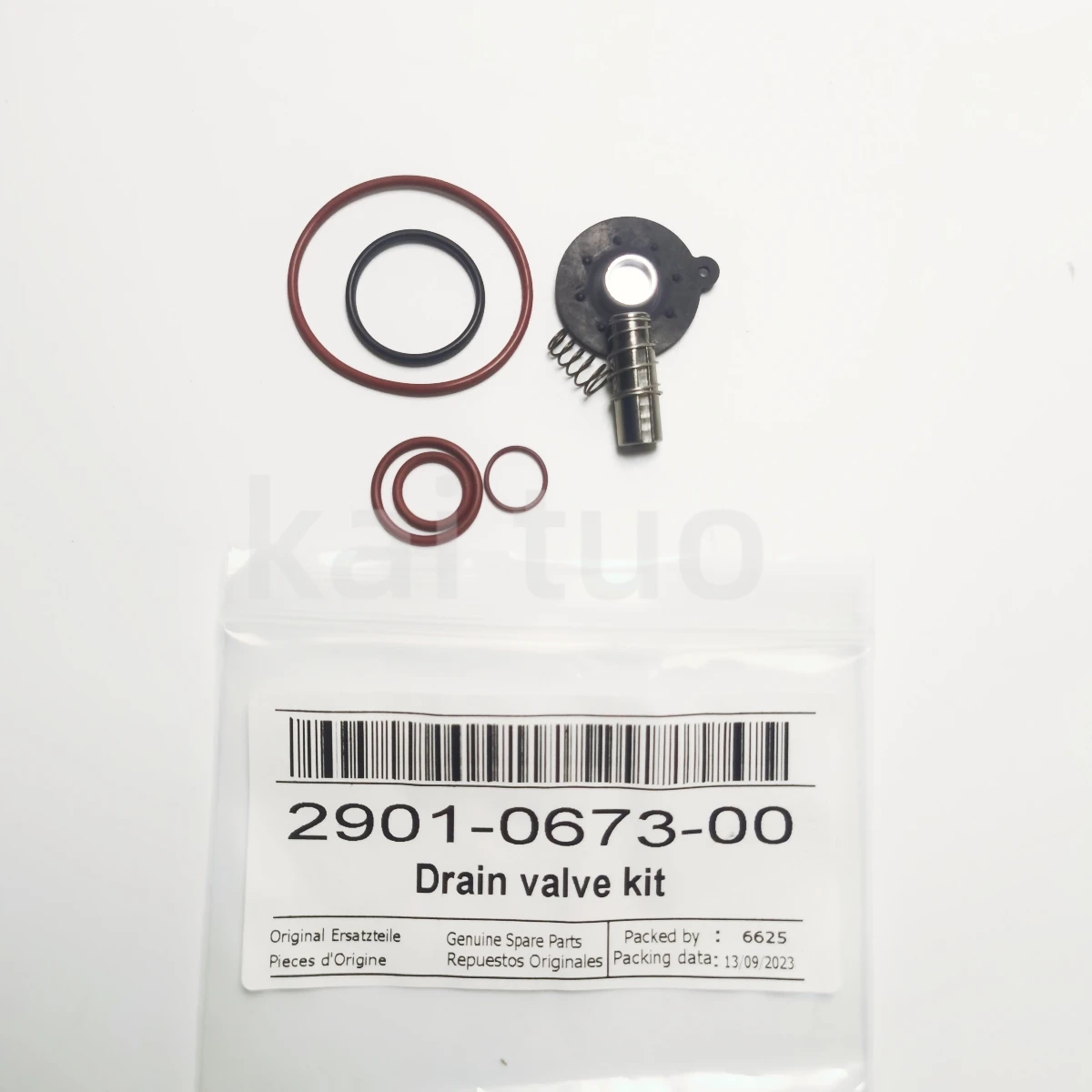 Imagem -03 - Air Compressor Drain Valve Kit Vestindo Peças Substituição para Ewd50 2901067300