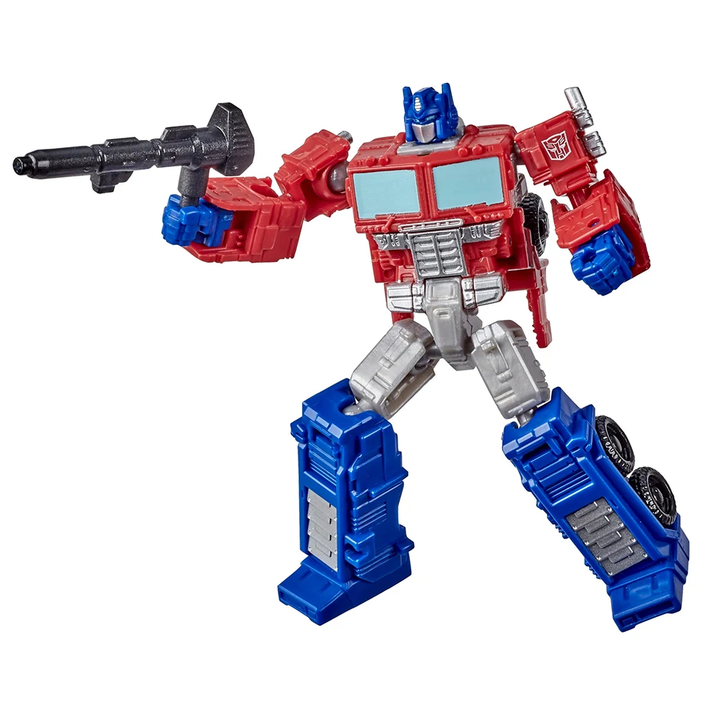 [In Stock] Original Hasbro Transformers Generations War for Cybertron: Kingdom Core Class Wfc-K1 Optimus Prime Action Figure