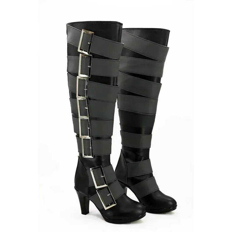 

Anime Black Butler Under Taker Cosplay Shoes Boots Halloween Costume Accessories Propsv;6,a'3.k;8,