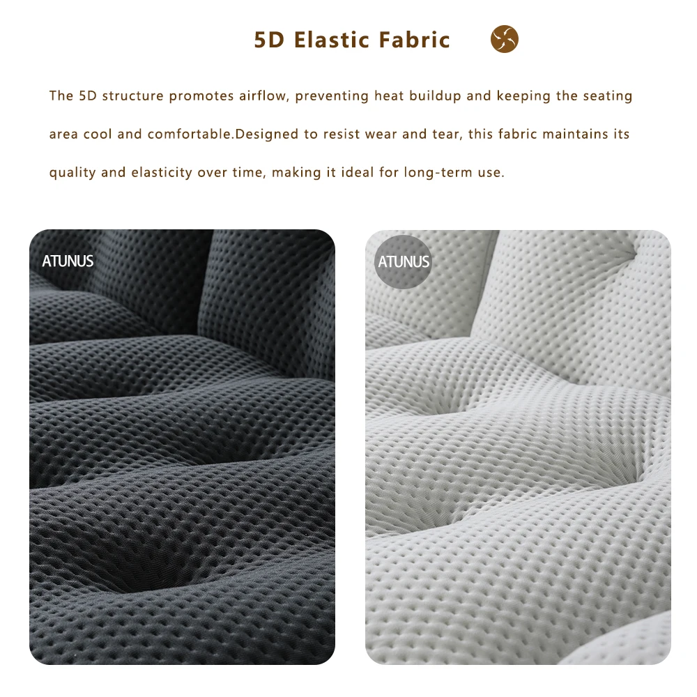 ATUNUS italiano 5D elástico Rochburg gris comprimido espuma al vacío sofá verde Modular seccional compresa sofá conjunto