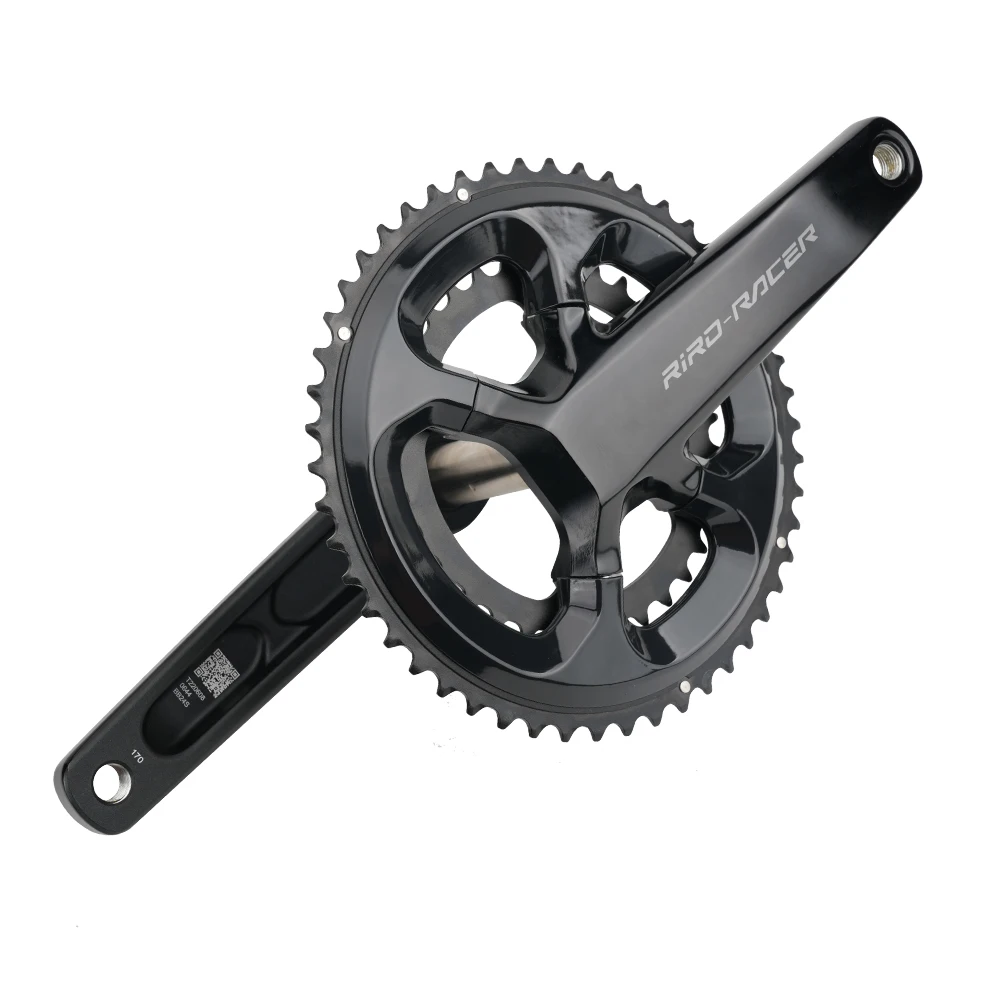 RIRO RACER R8 Road Bike Crankset Ultralight Chainwheel 170mm 50-34T Chainrings Sprockets Hollow Integrated Folding Bike Crankset