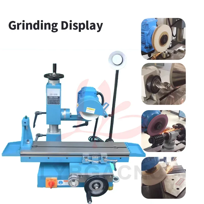 GD-600 Universal Multifunctional Grinding Machine Adjustable Angle Tool All Kinds of Welding Inserts Small Surface Grinder