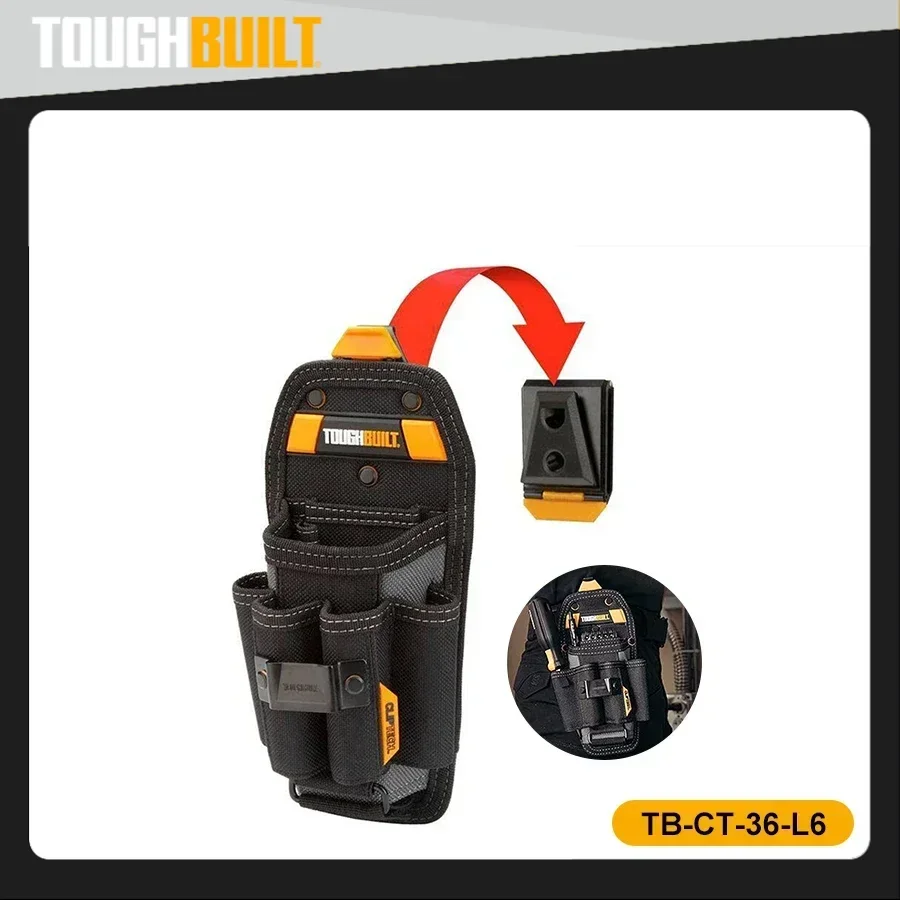 

TOUGHBUILT TB-CT-36-L6 Технический чехол с 6 карманами — большая многофункциональная сумка для инструментов с 6 карманами, аксессуары для электроинструментов worx