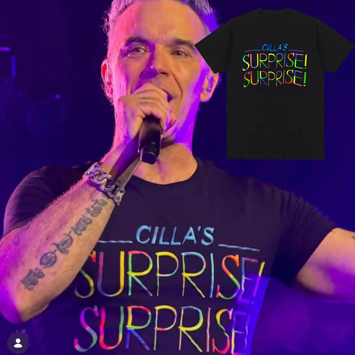 Robbie Williams Same Style Merch T Shirts Men's Women Clothing Fashion Short Sleeve T-shirt High Quality Cotton Casual T-shirts