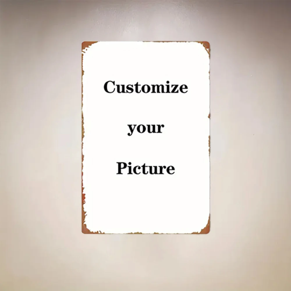 1 custom wooden sign - personalized text/photo /Logo wall decoration - 8