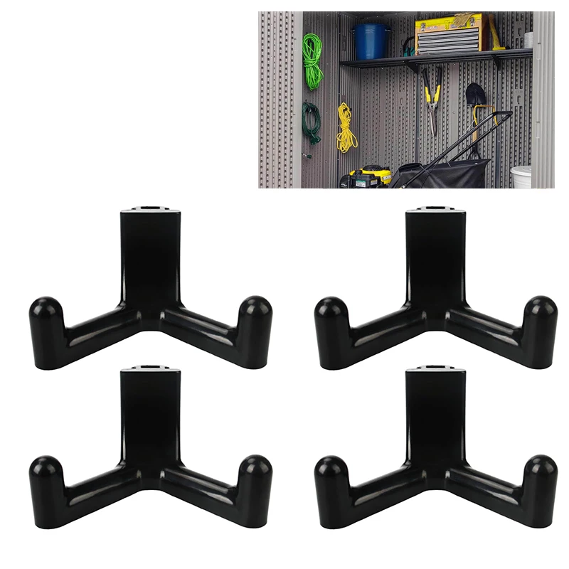 4pc Lifetime Shed Hook Storage Hook Shed Vertical Siding Tool Organizers Wall Storage Utility Hooks For Gardening Woodworking