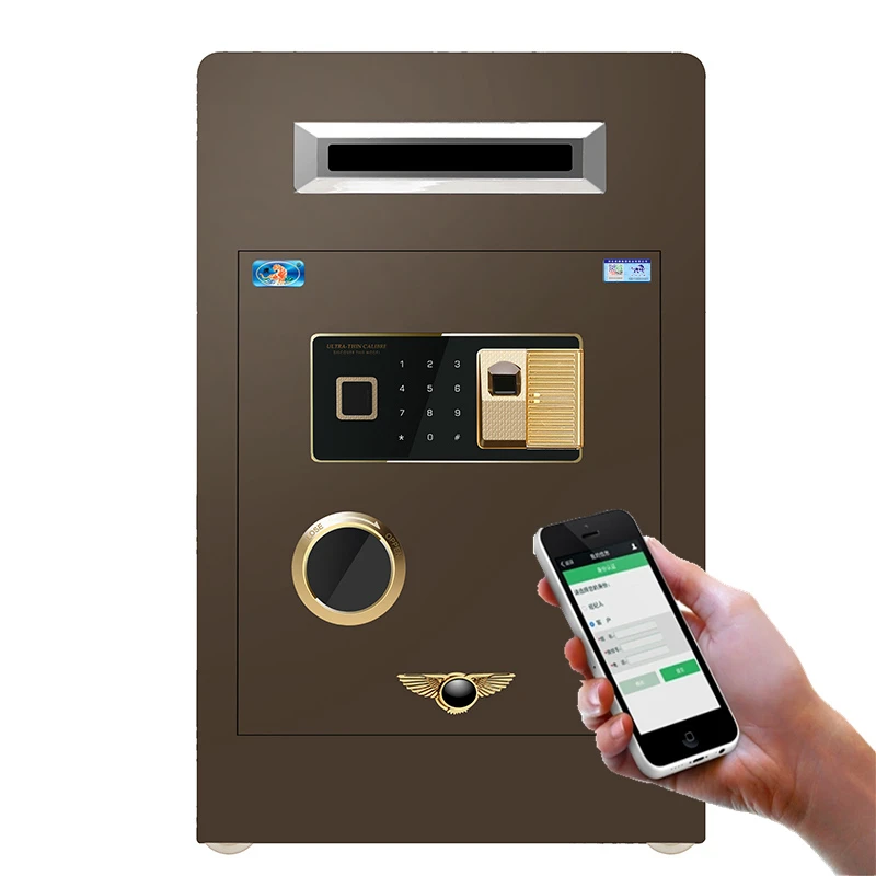 Safe Coin 50/60/70 cm High Cashier Commercial Home Office All Steel Mechanical Lock
