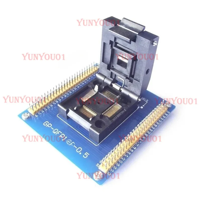 IC51-1004-809-23 Test Seat QFP100 TQFP100 LQFP100 Programming Socket 0.5mm GP-QFP100-0.5