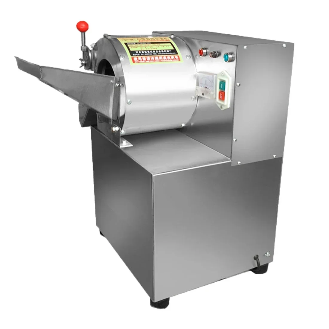 304 ss automatic vegetable slicer sweet potato ginger hawthorn electric potato shredder diced radish slicer