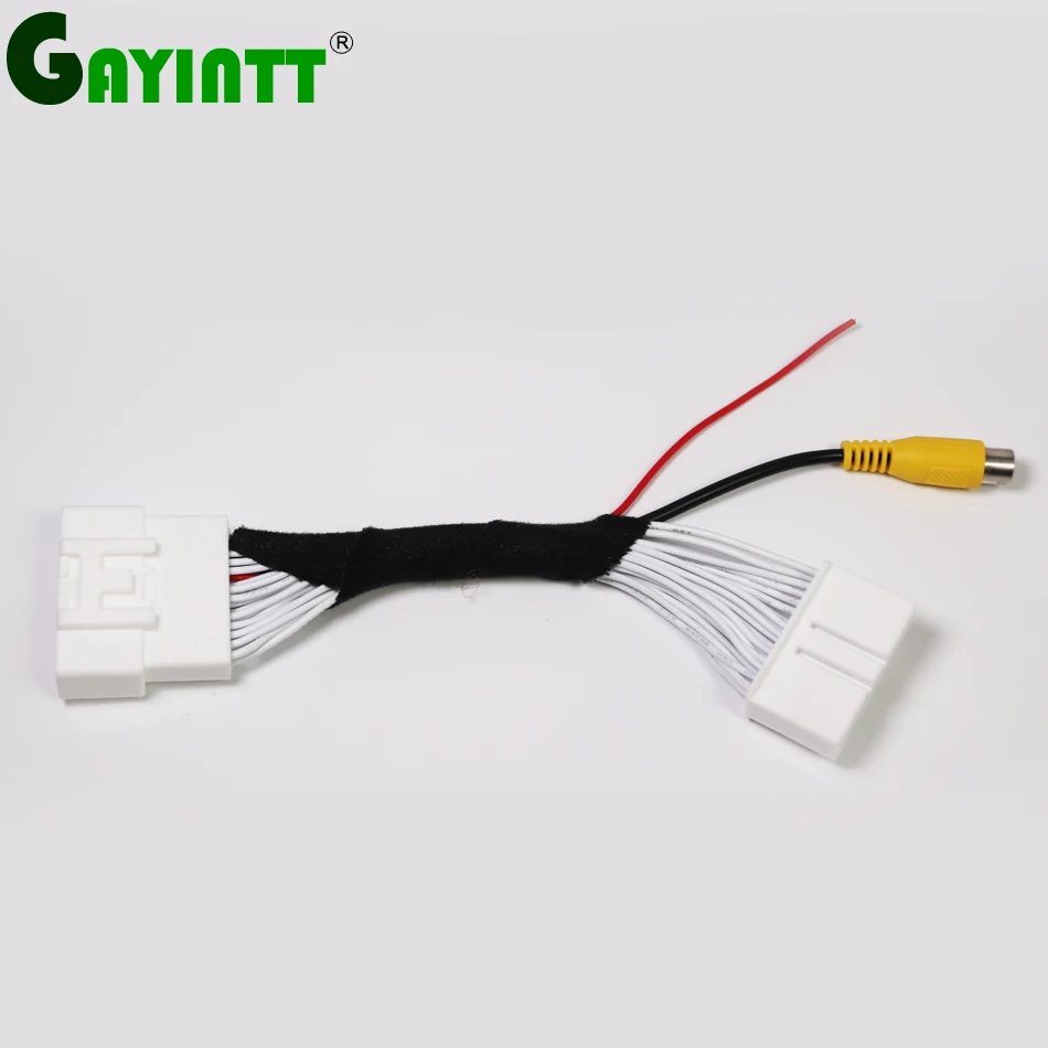 GAYINTT Car rear view Reverse Camera Adapter RCA Cable For Toyota Hilux 2020 2021 original car screen