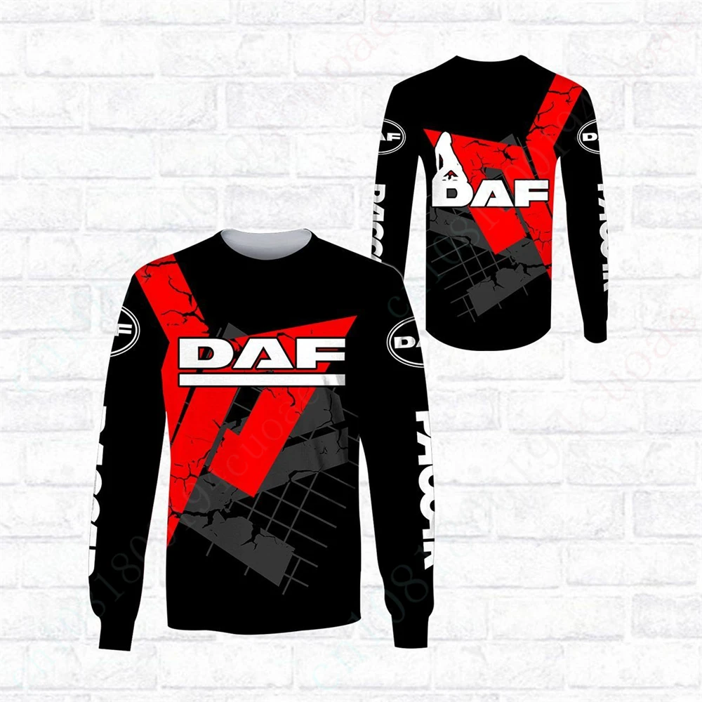 

DAF Oversized T-shirt Casual T Shirt For Men Women Harajuku O Neck Long Sleeve Anime 3D Printing T-shirts Unisex Clothing