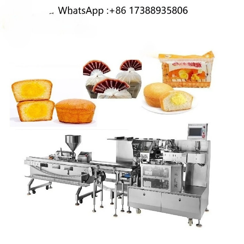Latest Style High Quality Industry Machinery Bread Making or Cake or Food Premade Packing Packaging Sealing Machine with Bag