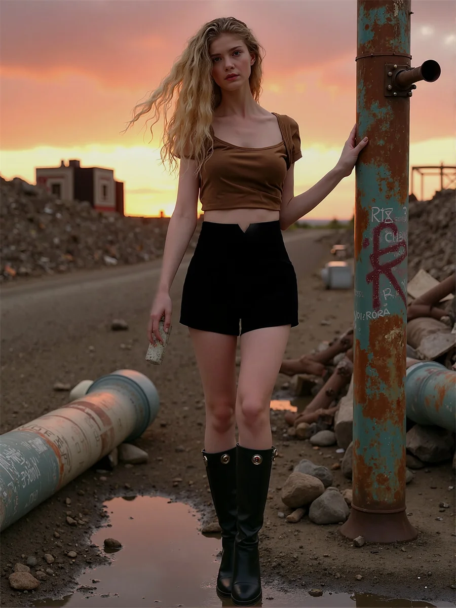 ショーツ女性ハイウエストデニムショート軽量ダメージ加工完璧な休暇韓国ストリートデイリーレトロカジュアル夏の外観