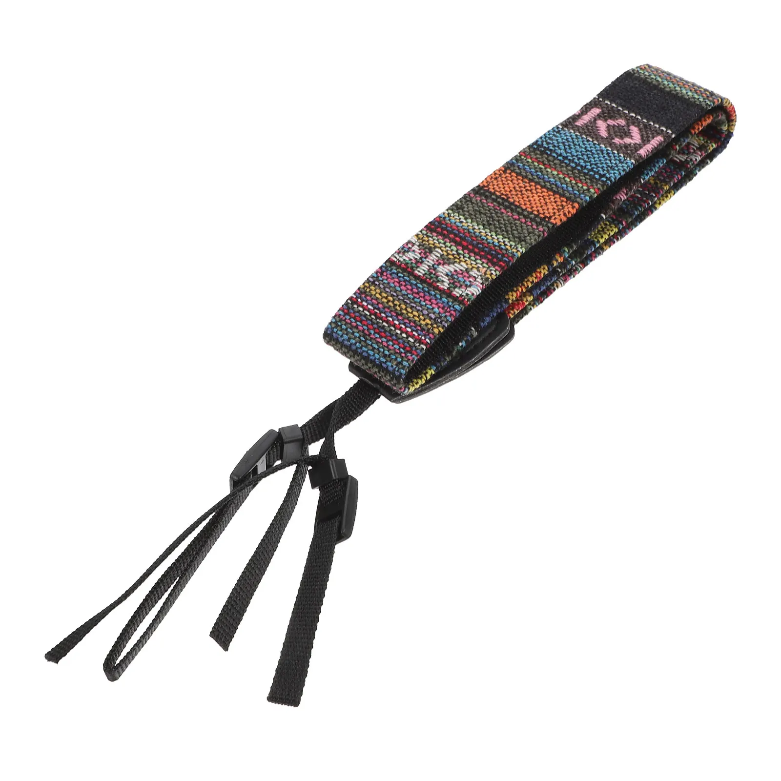 

1 set Retro Camera Neck Strap PP Material High Toughness Camping Straps Embroidered Pu Conversion Buckle Comfort Camera Lanyard