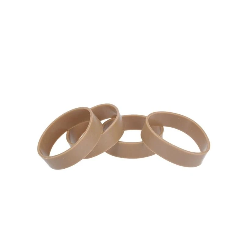 

Q39E 4Pcs Thick Heavy Duty Rubber Bands Black Wide Elastic Multifunction Rubber Bands with Cold Resistant for Survival