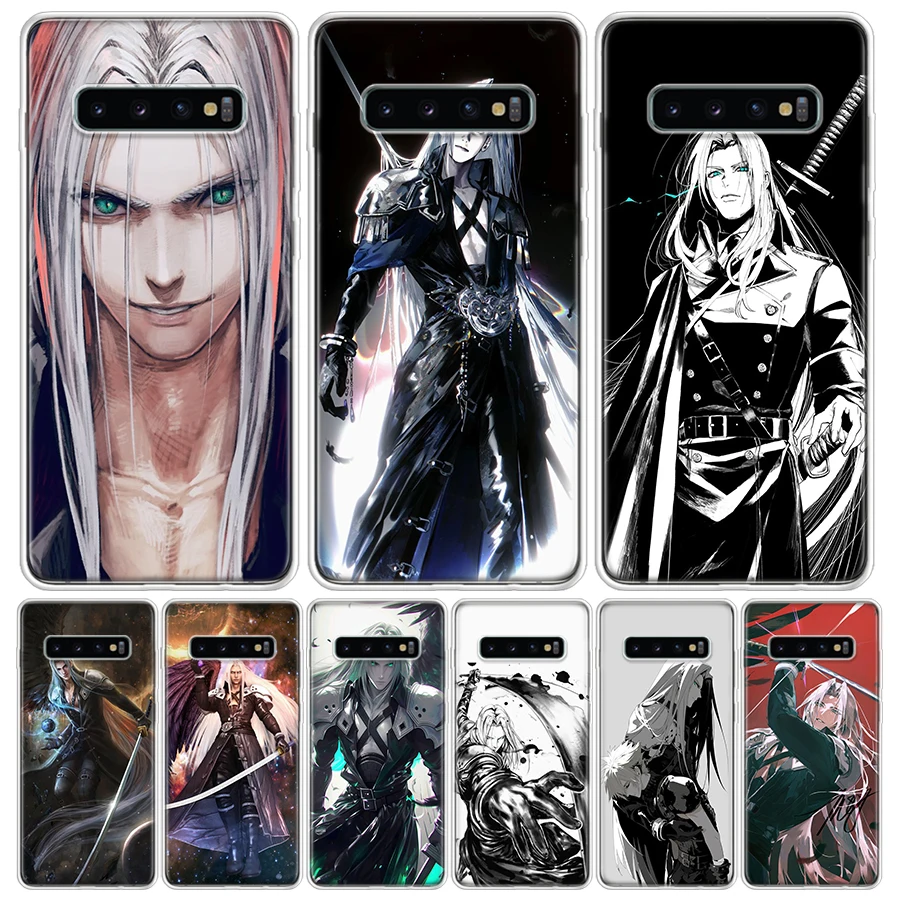 Anime FINAL FANTASY 7 BloodyBeni For Samsung Galaxy Note 20 Ultra 20 10 Pro 9 8  Phone Case S10E S10 Plus S9 S8 + S7 Edge M21 M3