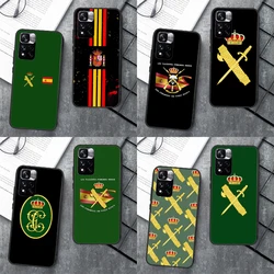 Spanish guard civil Emblem Case For Xiaomi Redmi Note 12 11 10 9 8 Pro Note 12S 11S 10S 9S Cover For Redmi 9 10 12 C