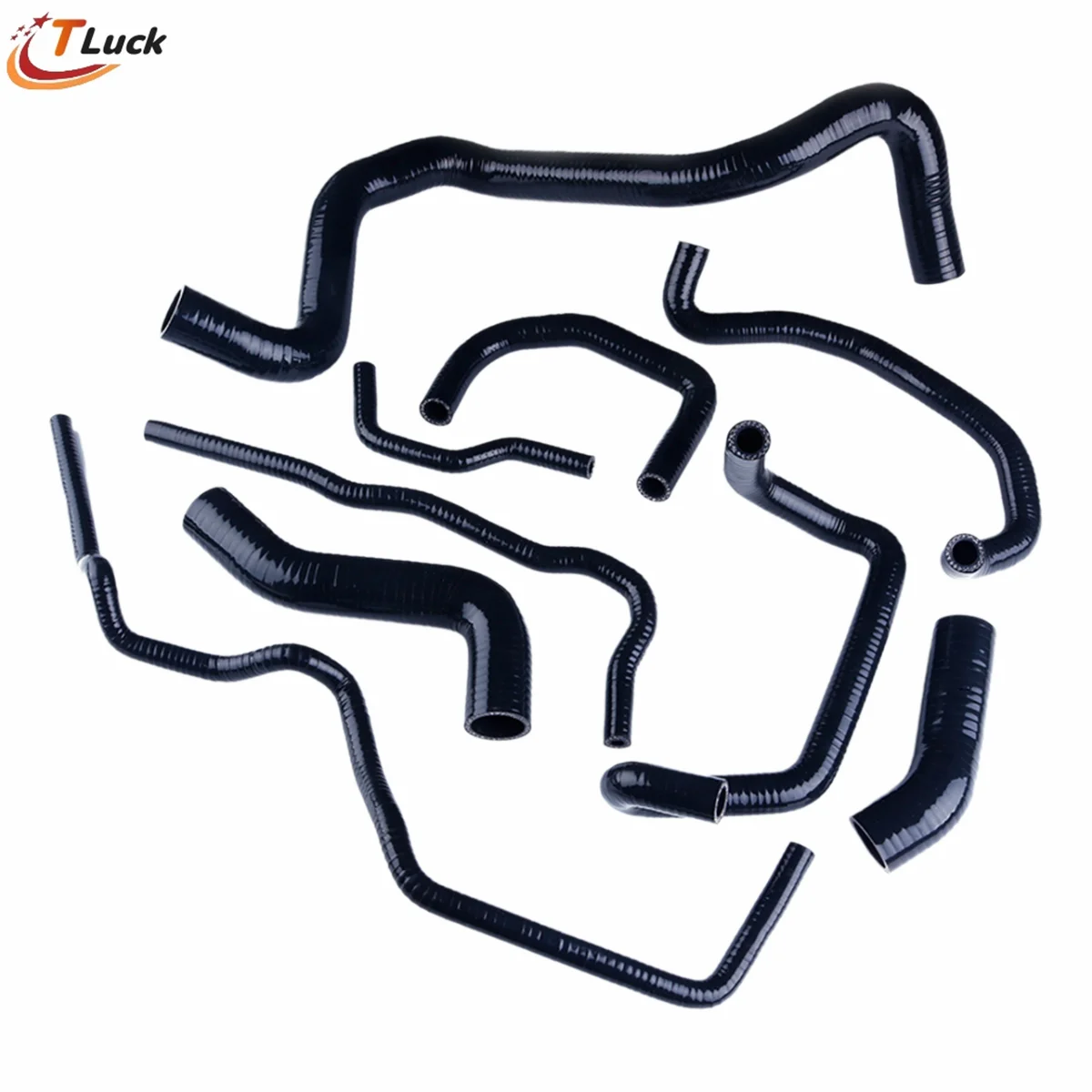 9PCS For Volkswagen VW Golf GTI MK4 20V 1.8T PQ34 Platform LHD Manual 1998-2006 Silicone Coolant Hose Radiator Tube Pipe Kit