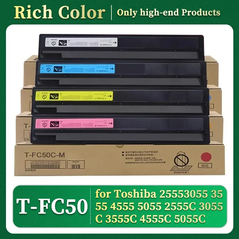 Kaseta z tonerem T-FC50 TFC50 do Toshiba E-studio 2555 3055 3555 4555 5055 2555C 3055C 3555C 4555C 5055C kaseta z kopiarką