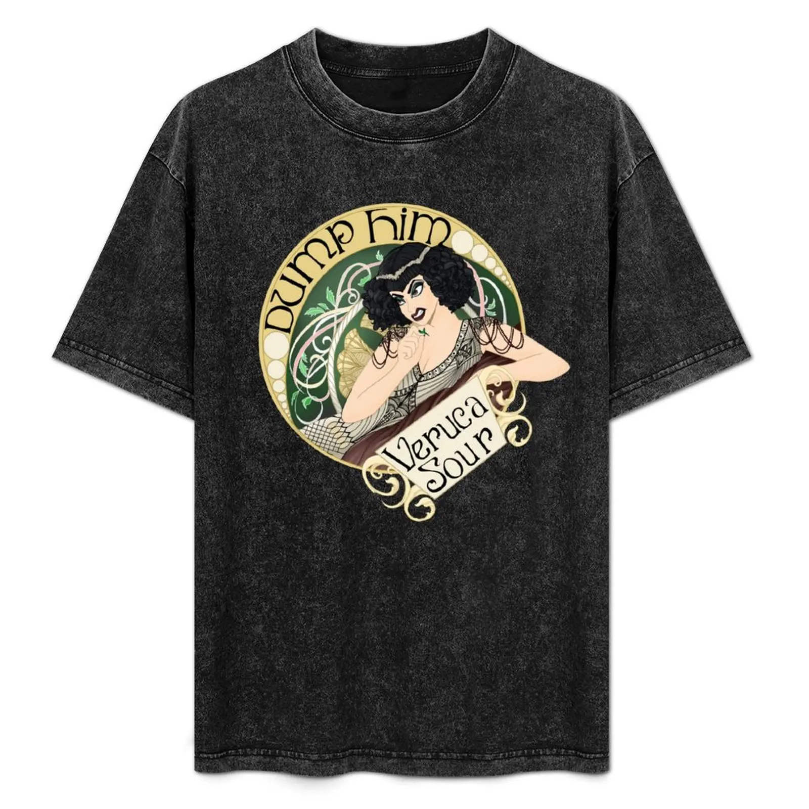 

Футболка Dump Him / Veruca Sour, спортивная базовая футболка, впитывающая влагу