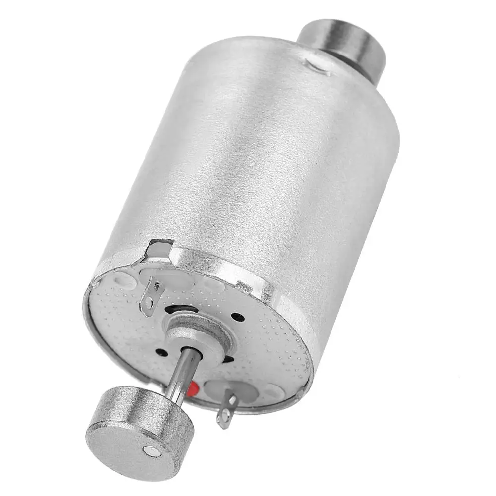 DC 기어 모터 이중 샤프트 진동 모터 12V 31mm 길이 강력한 진동 응용 분야를 위한 전기 진동기 헤드