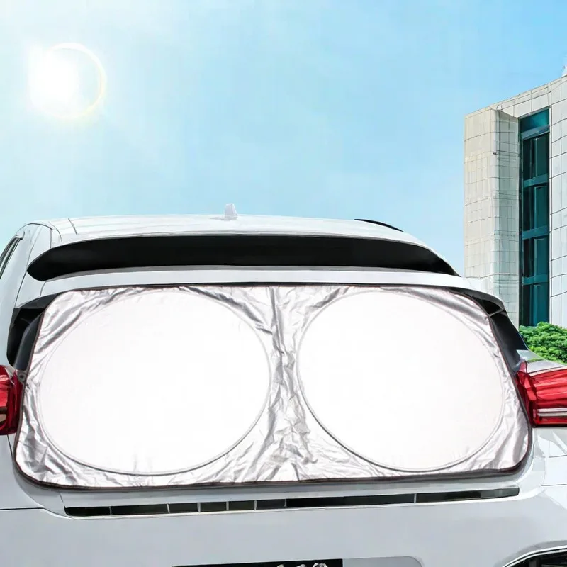 New car laser sunshade front windshield umbrella car summer sun protection and heat insulation sunshade visor